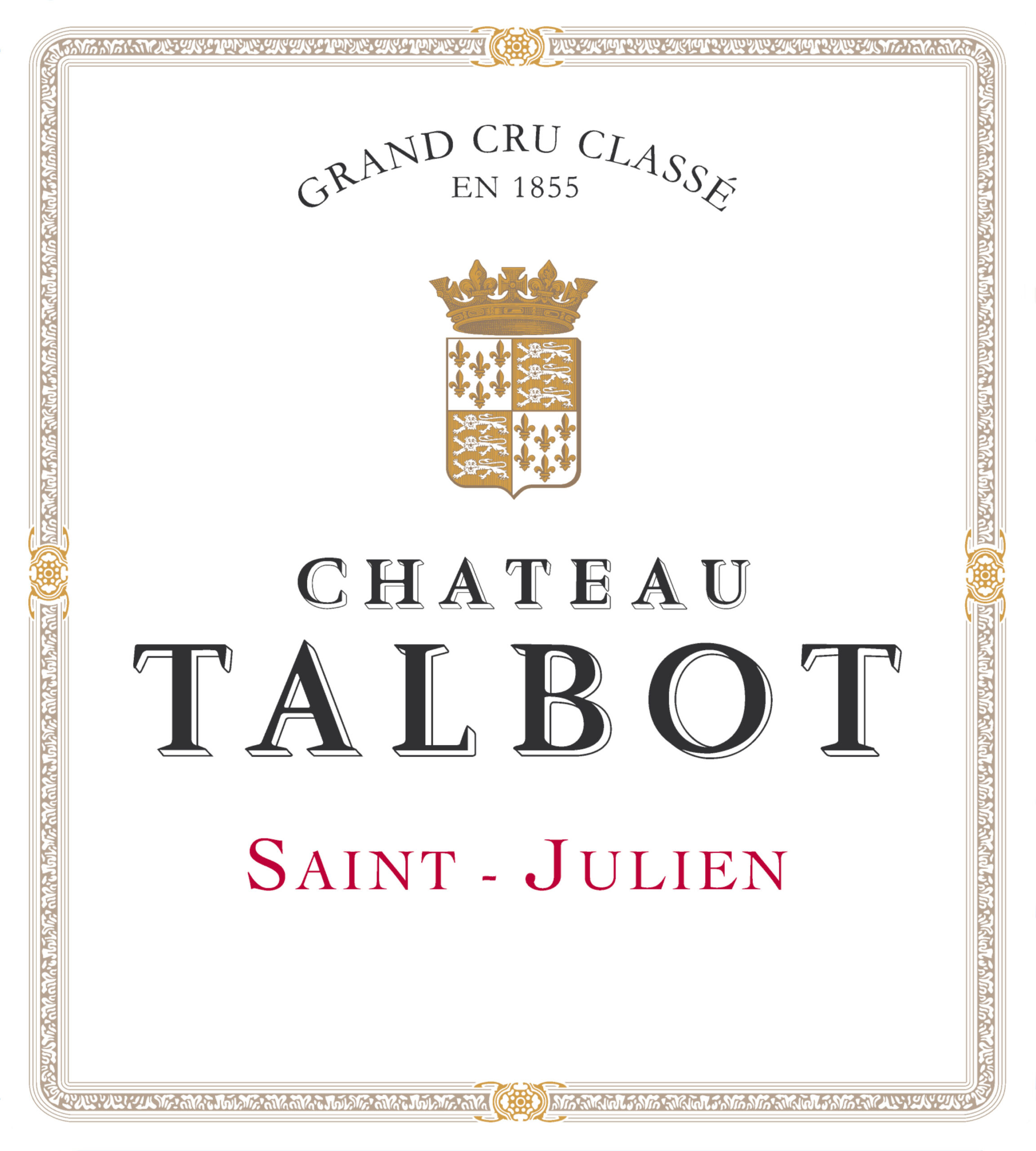 Étiquette Château Talbot