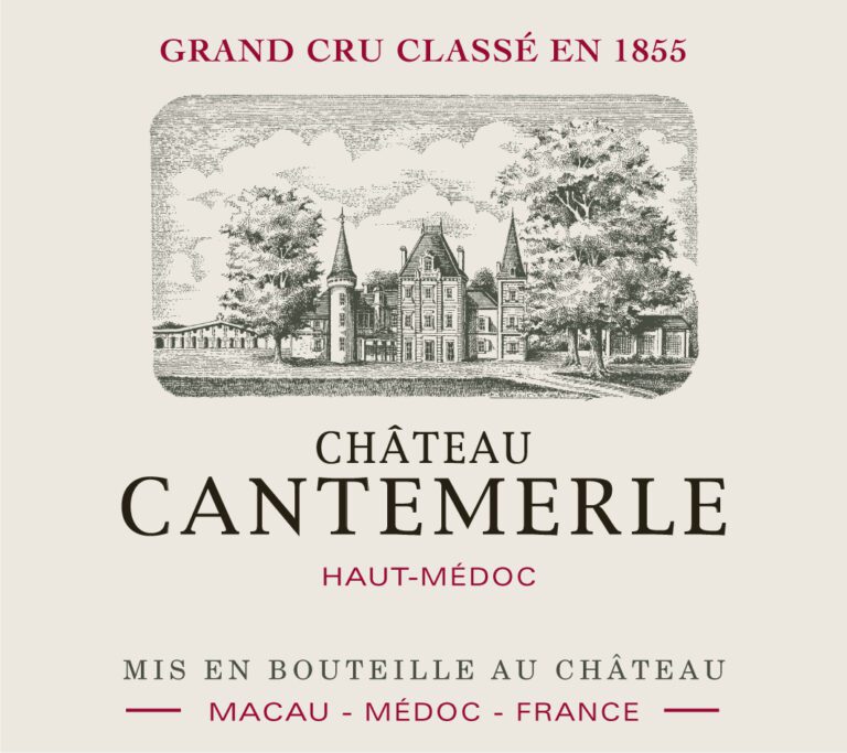 Étiquette Château Cantemerle