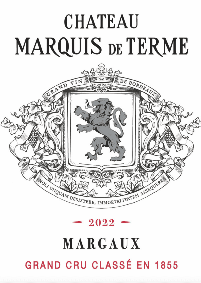 Label Château Marquis de Terme