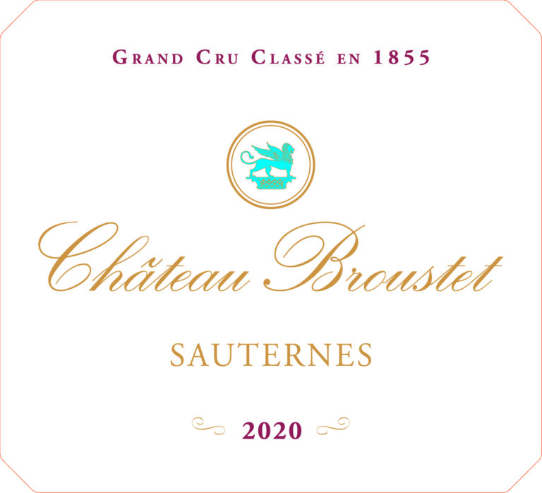 Étiquette Château Broustet
