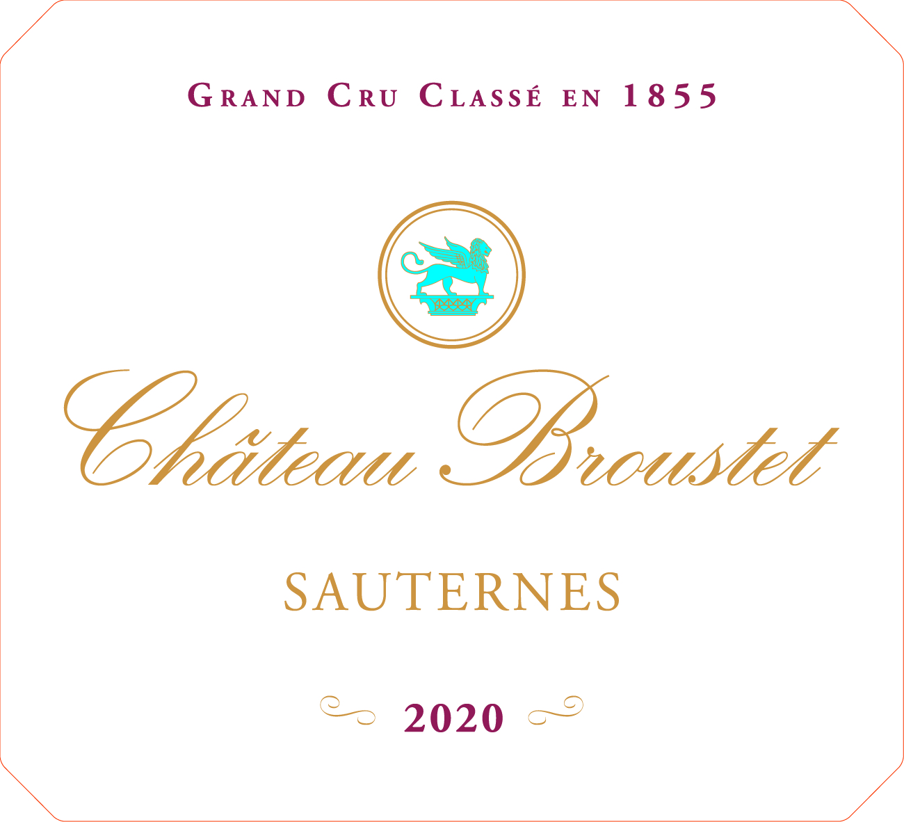 Label Château Broustet