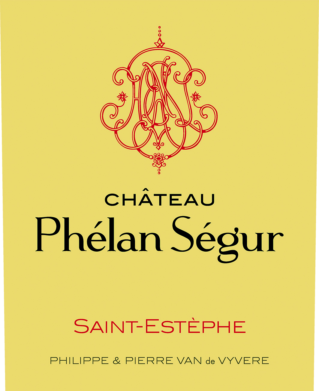 Label Château Phélan Ségur