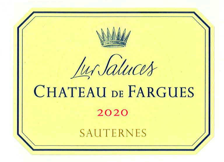 Étiquette Château de Fargues