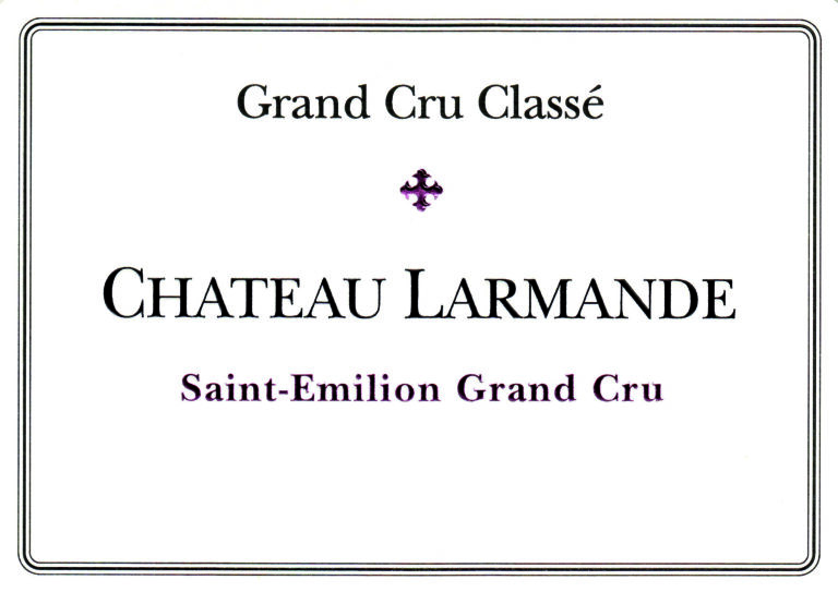 Étiquette Château Larmande