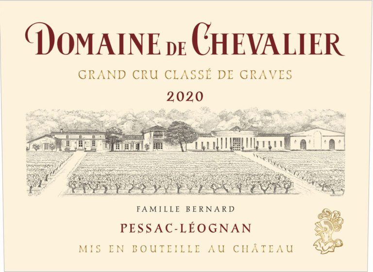 Étiquette Domaine de Chevalier
