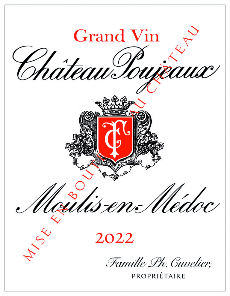 Étiquette Château Poujeaux