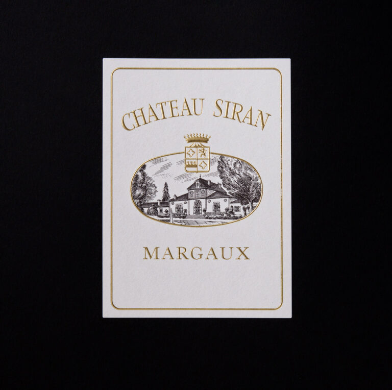 Étiquette Château Siran
