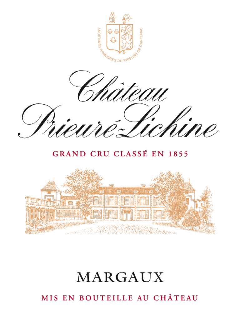 Étiquette Château Prieuré-Lichine