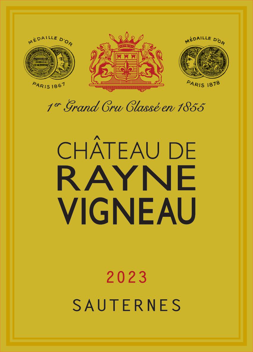 Étiquette Château de Rayne Vigneau