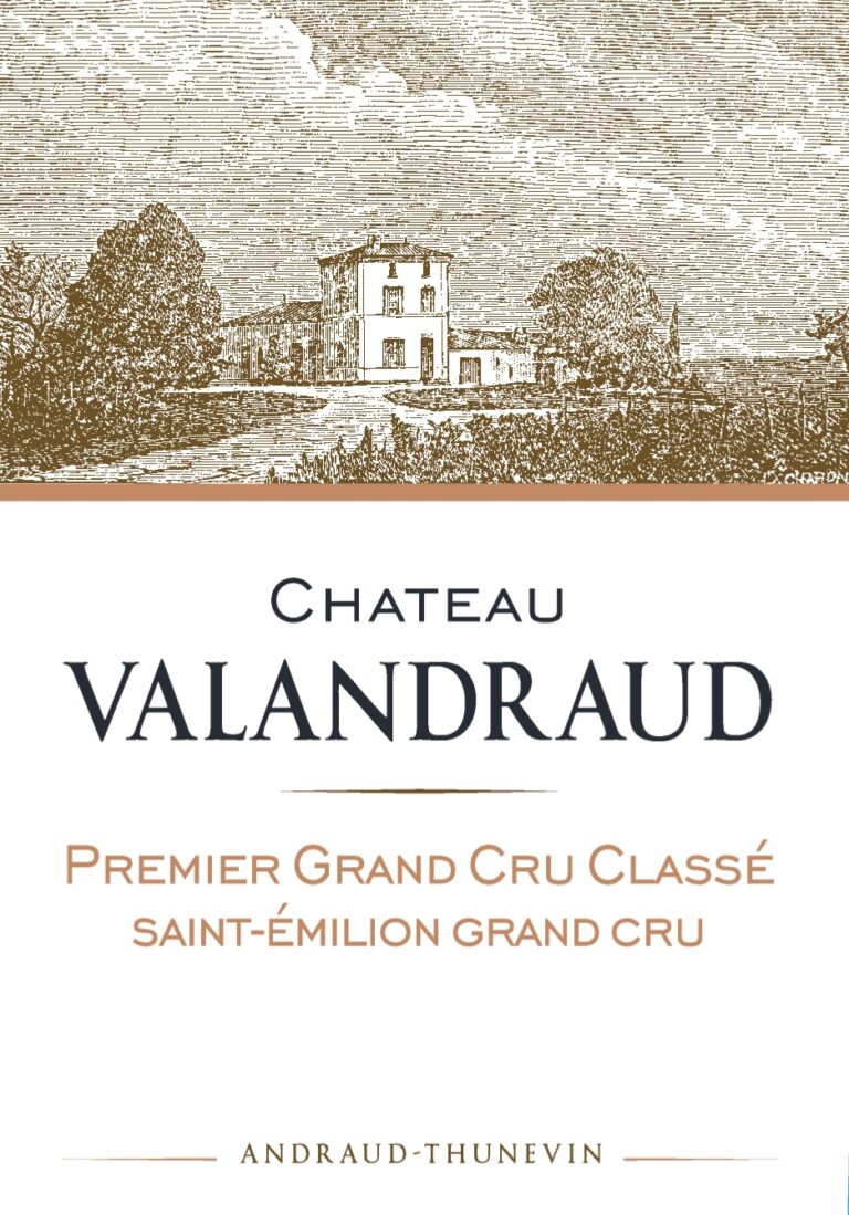 Étiquette Château Valandraud