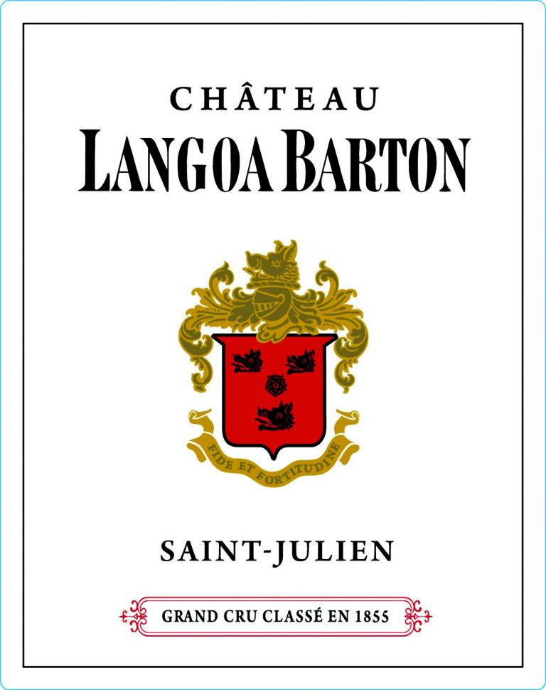 Label Château Langoa Barton