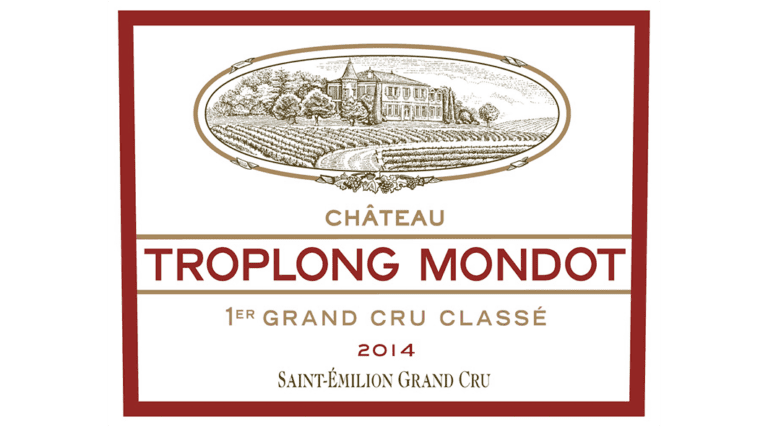 Label Château Troplong Mondot