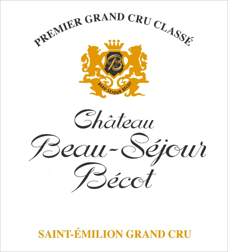 Étiquette Château Beau-Séjour Bécot