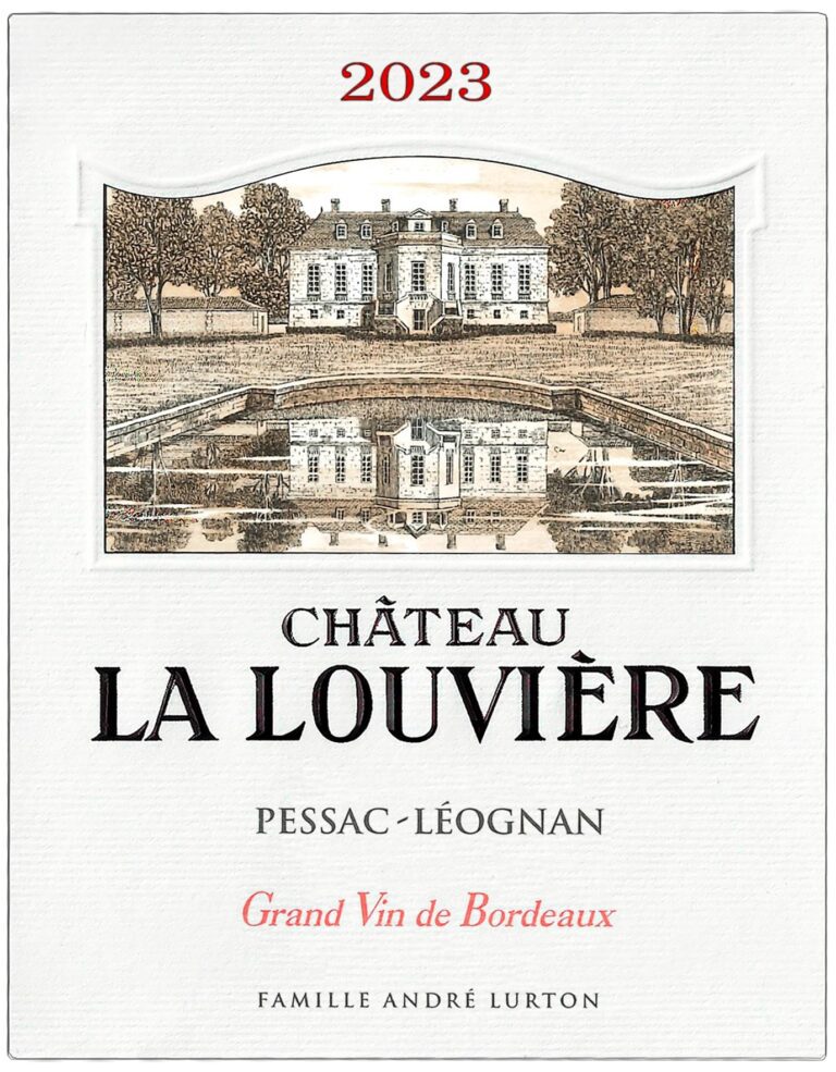 Étiquette Château La Louvière