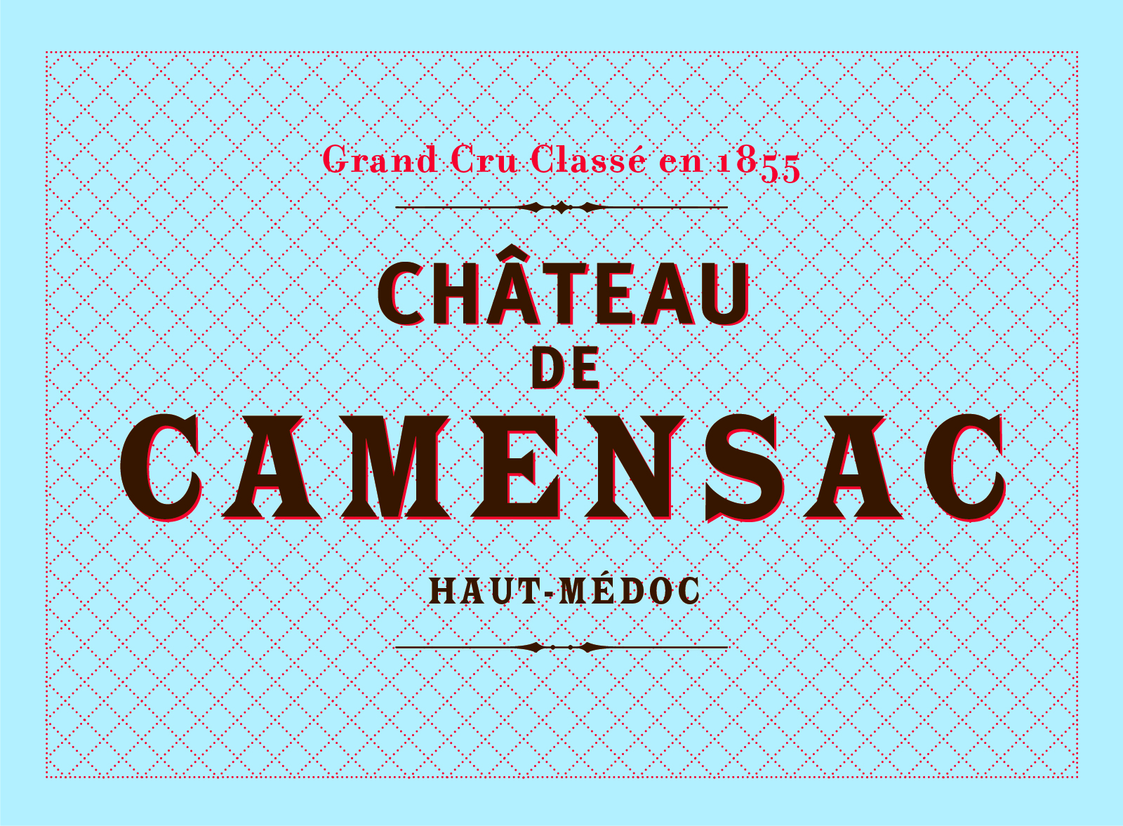 Étiquette Château de Camensac