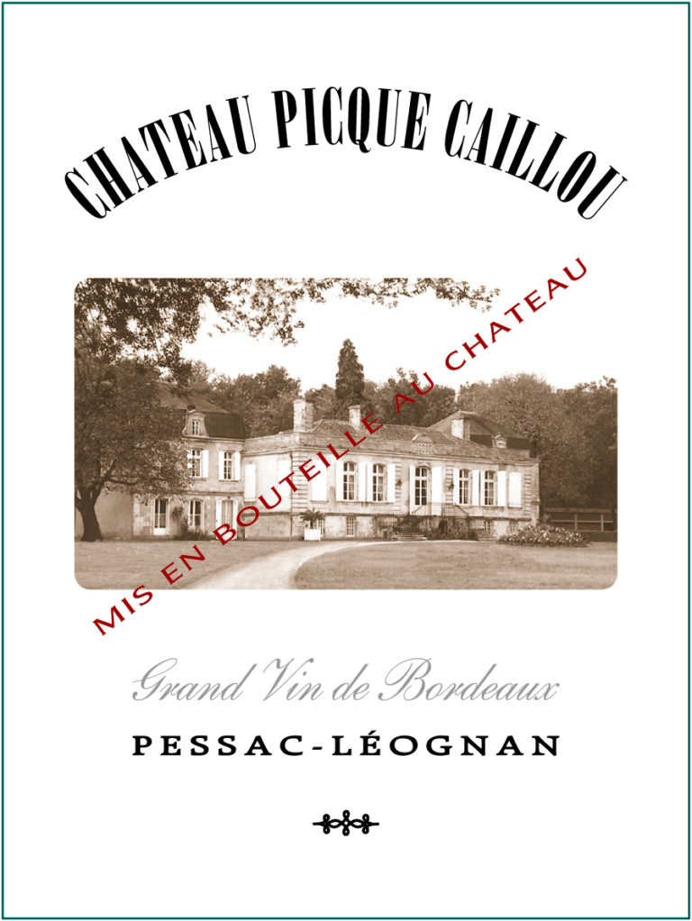 Label Château Picque Caillou