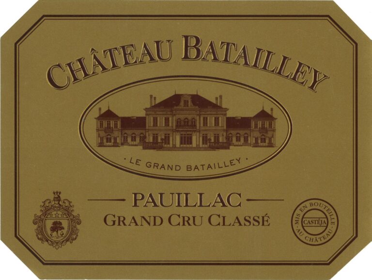 Étiquette Château Batailley