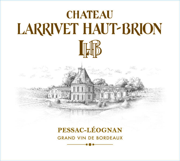 Étiquette Château Larrivet Haut-Brion