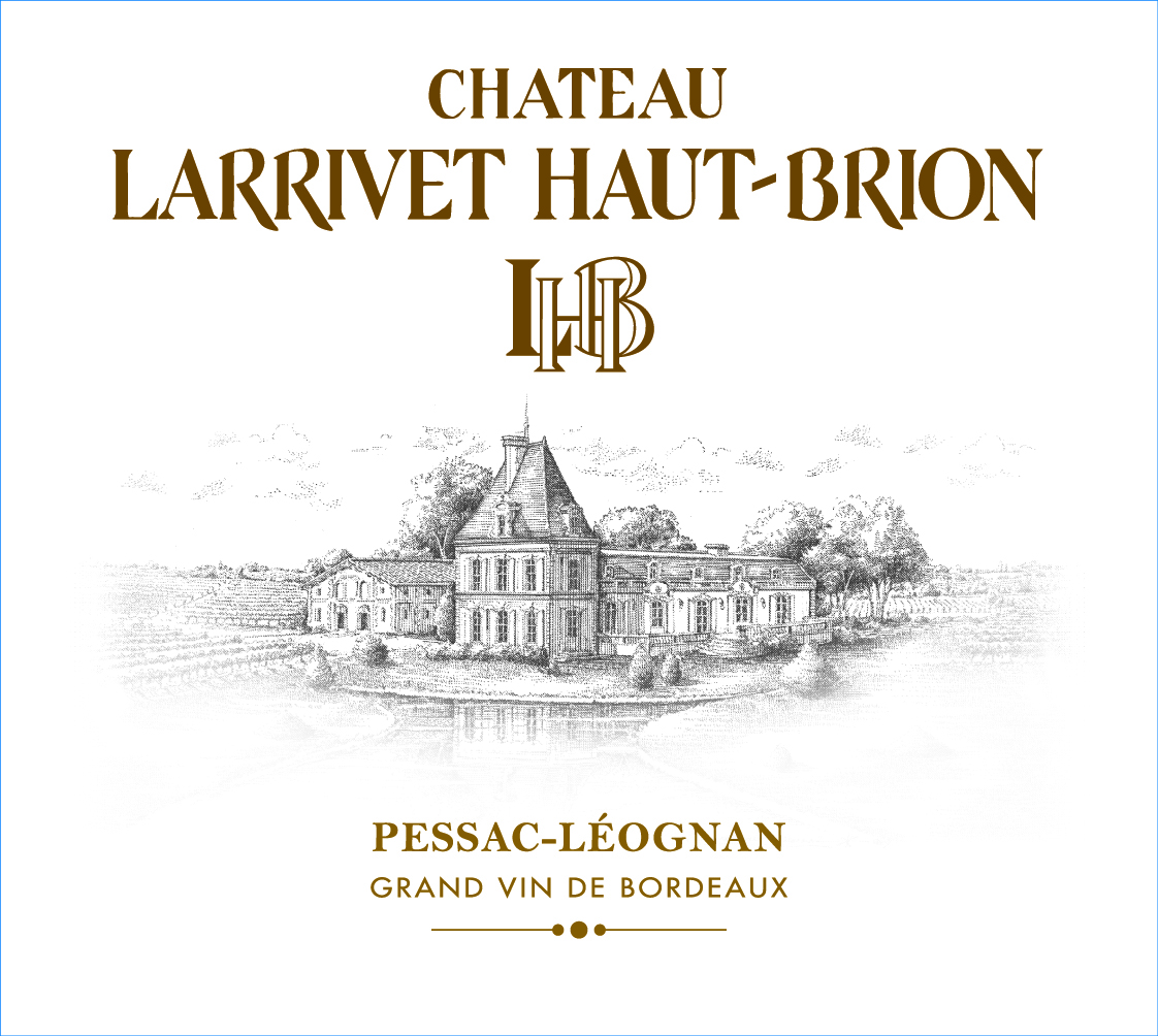 Étiquette Château Larrivet Haut-Brion