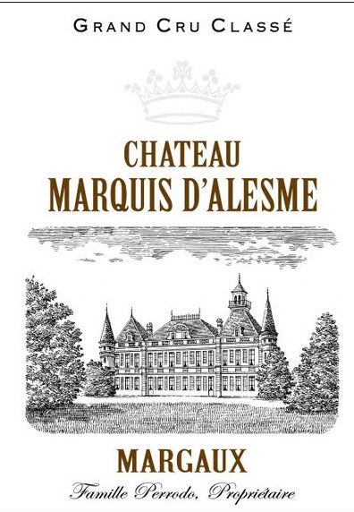Label Château Marquis d’Alesme Becker
