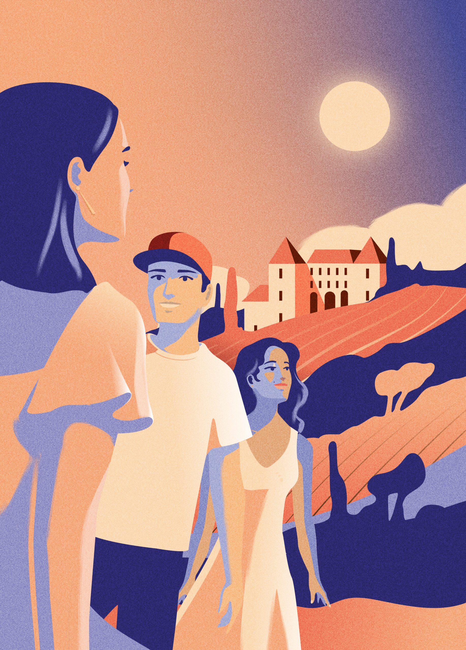 CIRCUIT DANS LE VIGNOBLE