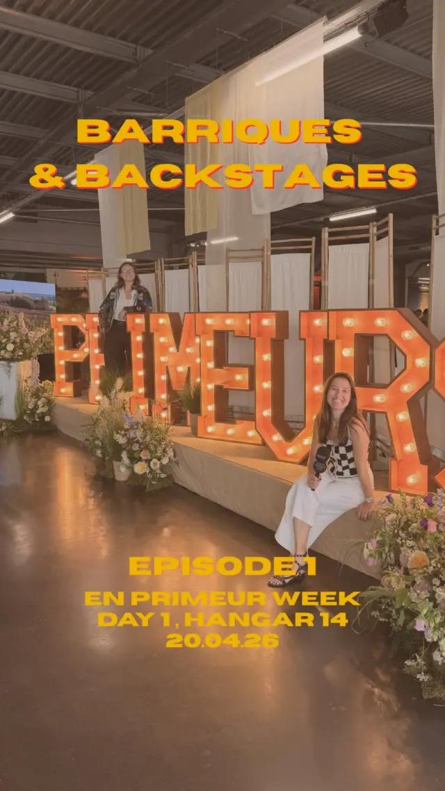 Barriques & Backstages, la série qui vous emmène vivre de la Semaine des Primeurs 2026 à Bordeaux, de l’intérieur avec @marineglam et @eclastudio_ 

Prêts ? C’est parti pour le 1er épisode ! 

#grandscrusdebordeaux #semainedesprimeurs #bordeaux #vintage2025 #millesime2025